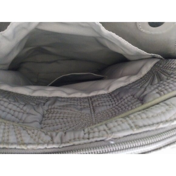 Petunia Pickle Bottom Dark Gray Satchel/Backpack Diaper Bag - Picture 5 of 10